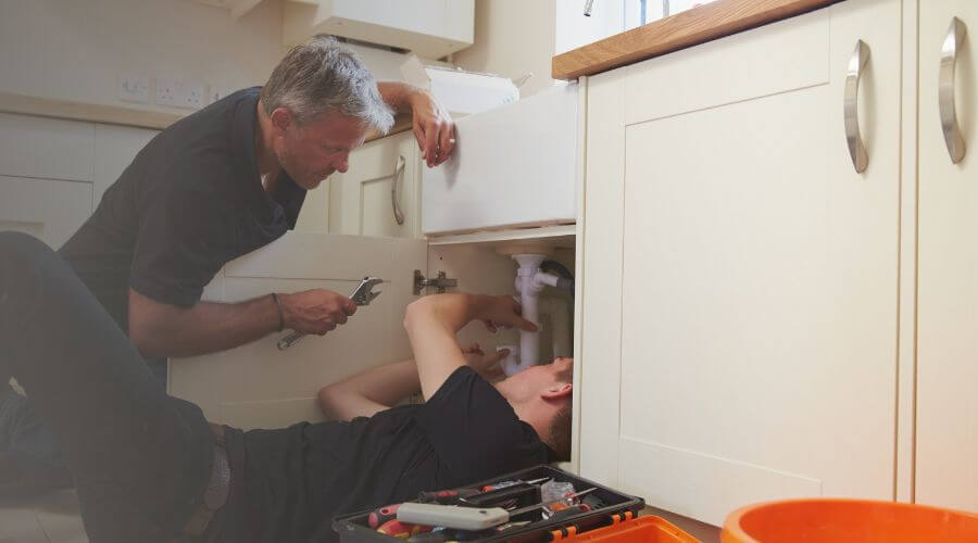 Professional burst pipe repair services in Sunset, TX